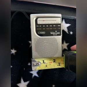 Portable AM/FM Band Radio by Sunflash